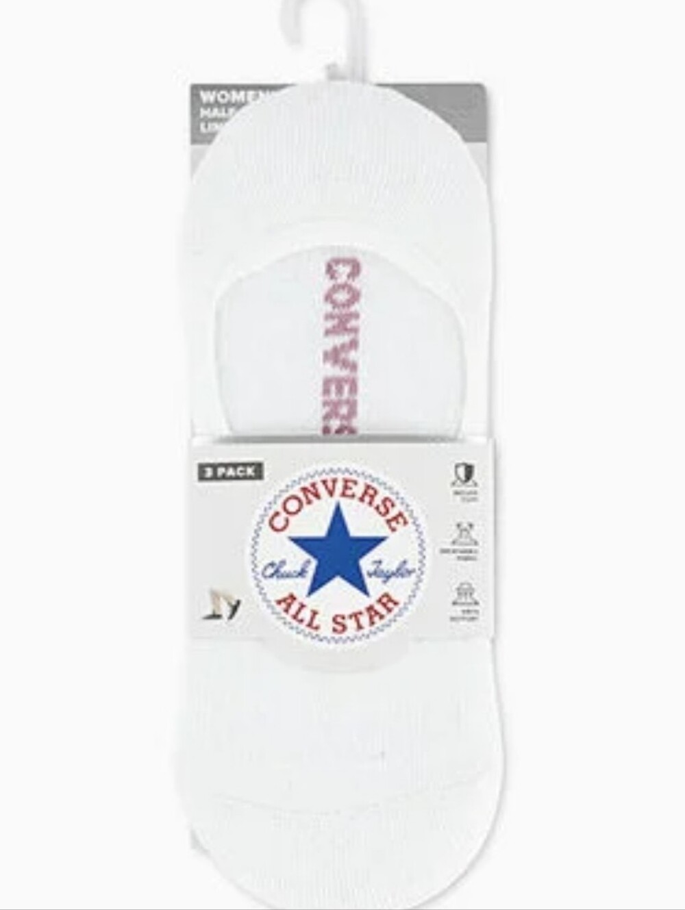 Converse 6-PK Half Cushion Liner Socks